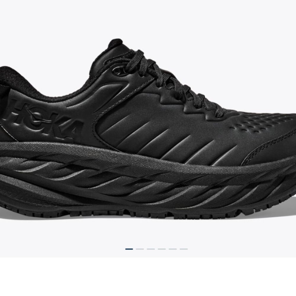 HOKA Men's Bondi SR Black - Regular Fit (1110520-BBLC)